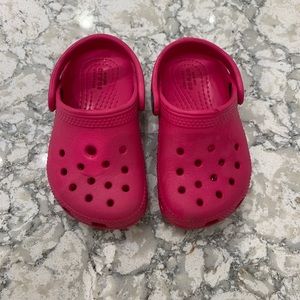 Crocs Clogs - T6 - Hot Pink